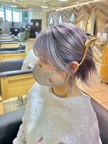 ネオリーブ モカ 川崎チネチッタ店(Neolive mocca)&nbsp;結んで可愛い後れ毛　韓国風顔まわり　小顔カット　【川崎】