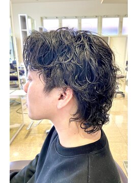 レッド(ReD) メンズウルフ スパイラルパーマ