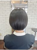(伸ばしかけショートボブ)hide