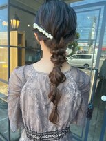 びゃんびゃん 江端店&nbsp;アレンジ/結婚式お呼ばれ/編み下ろし