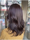 まつだてみすず☆ブリーチなしラベンダーブラウン