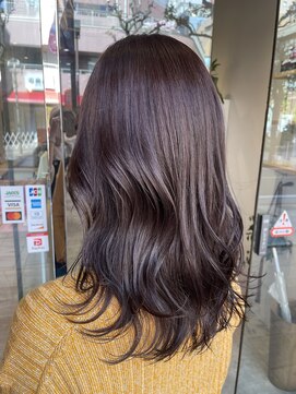 リタ 川崎(rita.) まつだてみすず☆ブリーチなしラベンダーブラウン
