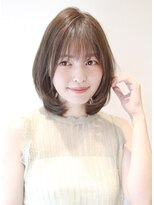 アフロート ルヴア(AFLOAT RUVUA)&nbsp;耳掛けも小顔★大人可愛い★30/40/50/60代ヘア★レイヤーカット