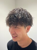 アズール 草加(azule)&nbsp;【メンズ　スパイラルパーマ】マッシュパーマ,メンズカット/草加