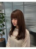 <オバマ>ブリーチなしダブルカラーで叶う透明感オリーブベージュ