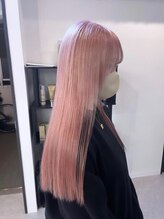 20代/30代/ダブルカラー/ブリーチなし/インナーカラー/前髪カット/学割U24