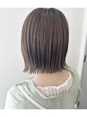 切りっぱなしボブ