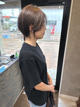 バース プレイス(BIRTH PLACE) 前髪なしショートボブ