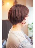 【30,40,50代白髪を明るくカバーしてマッシュボブを楽しむ】