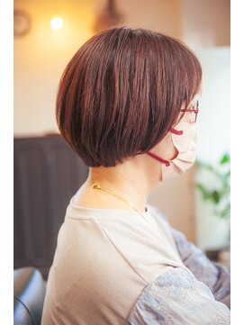 リスボーン(RESBORN) 【30,40,50代白髪を明るくカバーしてマッシュボブを楽しむ】