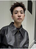 メンズパーマ/メンズカット/ツイストスパイラル/マッシュ学割U24