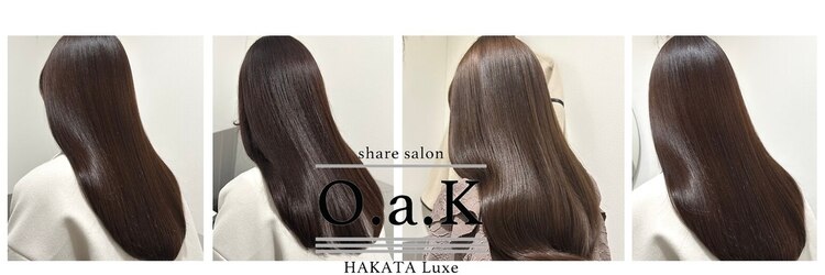 オーク(O.a.K)のサロンヘッダー