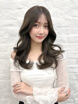 アマトウキョウ アユンチェ(AMA TOKYO×AYUNCHE) 前髪顔まわり韓国ヘアレイヤーカットサイドバンク2wayバンク韓国