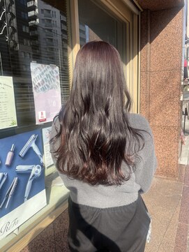 ブロッサム 東中野店 ヘルシースタイルこなれヘアラベンダーミルクティー