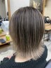 バレイヤージュで叶える、洗練された外国人風ヘア ￥22,000