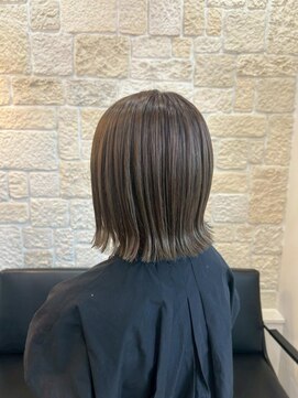 ヴァン カウンシル 川口店(VAN COUNCIL) スモーキーオリーブボブ【東川口　ボブ】