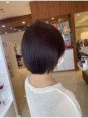 ブリーチなしパープル