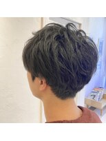 ジップ 稲毛店(ZIP)&nbsp;スーツ/短髪/黒髪/シークレットパーマ/束感/モテる/ナチュラル