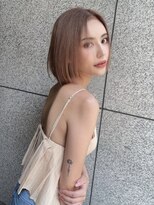 ラキング ギンザ トウキョウ(LAKING GINZA)&nbsp;くびれヘア/アプリコットオレンジ/夏/ハイライトカラー[銀座駅]