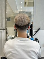 ガリカ 渋谷(Gallica)&nbsp;メンズハイトーンシルバーカラー/ケアブリーチ