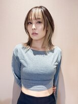 ムニ 一宮(mu:ni)&nbsp;似合わせカット/インナーカラー/レイヤー