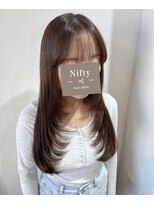 ニフティー(Nifty)&nbsp;レイヤーカット/韓国レイヤー/顔周りカット
