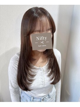 ニフティー(Nifty) レイヤーカット/韓国レイヤー/顔周りカット