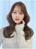 【F】韓国風似合わせ小顔ヘア透明感カラー