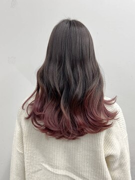 シエスタ バイ アンブルリュクス(siesta by amble luxe) ピンクグラデーションカラー