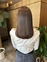 トゥーリ 大野城下大利店(tuuli)&nbsp;シナモンベージュ髪質改善カラー