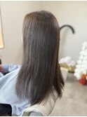 透明感カラー×髪質改善トリートメント