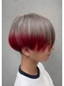メンズカット＋ブリーチ×1＋透明感カラー　￥13000