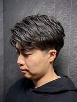 ヒロギンザバーバーショップ 大宮店(HIRO GINZA BARBER SHOP) フェザーパーマ