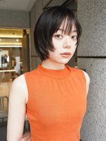 ダブ アオヤマ(DaB AOYAMA)&nbsp;ショートボブ　レイヤーボブ　顔まわりレイヤー　ショート