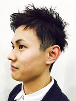 ヘアリゾート ブーケ(hair+resort bouquet)&nbsp;ツーブロックアップバングショート