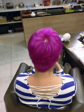 ミツハルチバ(MITSUHARU CHIBA) ピンクパープルカラー