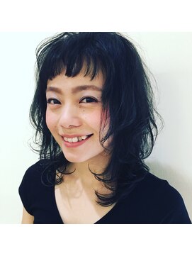 ヘアラウンジ アングゥ(hair lounge ungu) 大人ウルフ