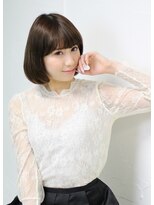 ハレ 中目黒(hale)&nbsp;ダークカラーショートボブ.