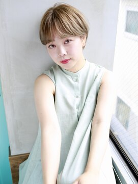 バース(BIRTH) 天神【BIRTH】マニッシュショート×ベージュカラー　3