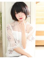 コーエン(cowen) 【イルミナカラー】でつくる、【暗髪ボブ】