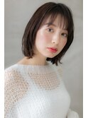 シースルーバングくびれこなれヘアミニボブY大宮20代30代40代