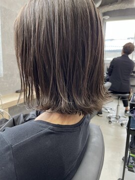 エイチエムヘアー 船橋店(H M hair) 外ハネミディ