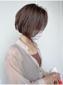 30代40代丸みショートボブ【Ruufus恵比寿渋谷】3157d
