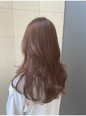 メルティカラー/くびれヘア/ビタミンカラー/着物ヘア