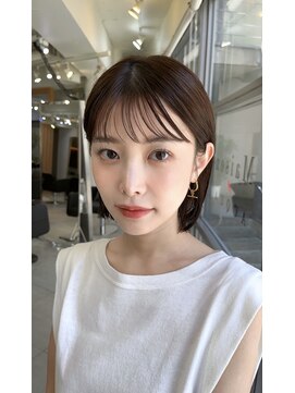 メゾンアクア 表参道(Maison ACQUA) 似合わせシースルーバング