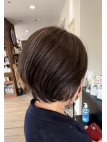 ヴィコロ(vicolo) 脱白髪染めハイライトカラー×ショート