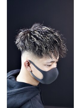 スキル(SKILL) 前下がりツイストメッシュフェード