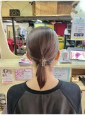 結婚式ヘアセット×tight arrange