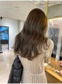 ミルクティーベージュダブルカラーインナーカラーケアブリーチ