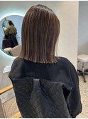 切りっぱなしボブ